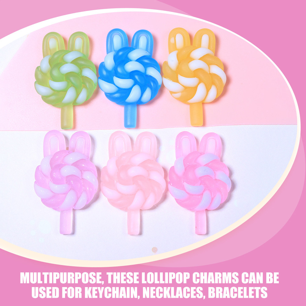 24Pcs Cute Cartoon Lollipop Ch - đánh giá và giá Crafting Resin