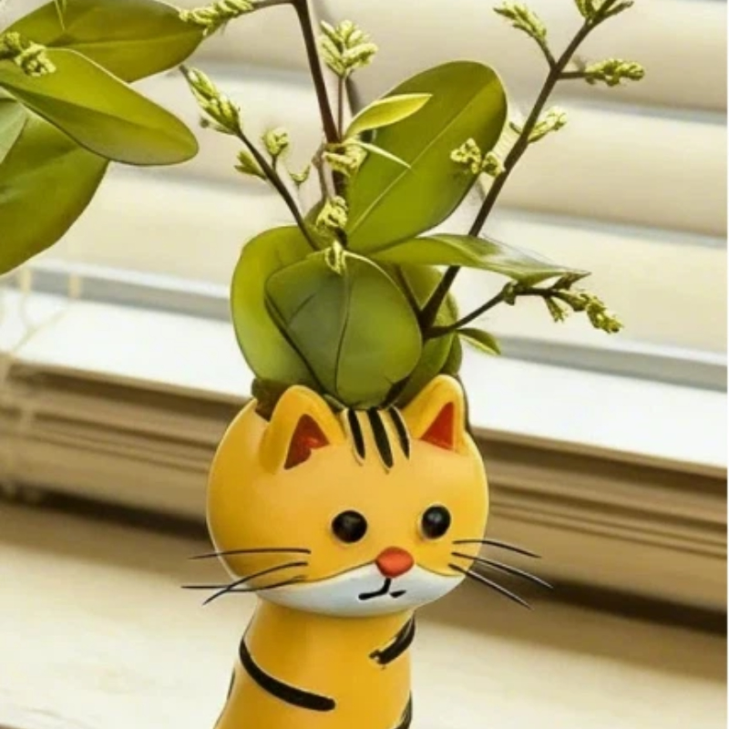 Cute Cat Shaped Flower Device  - đánh giá và giá Dried Flower Bulk