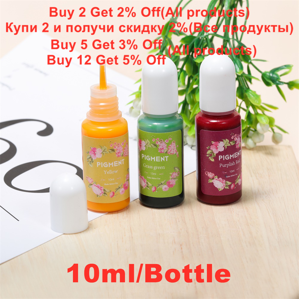 26 Colors 10ml Epoxy Resin Pig - đánh giá và giá Resin Pigment Set