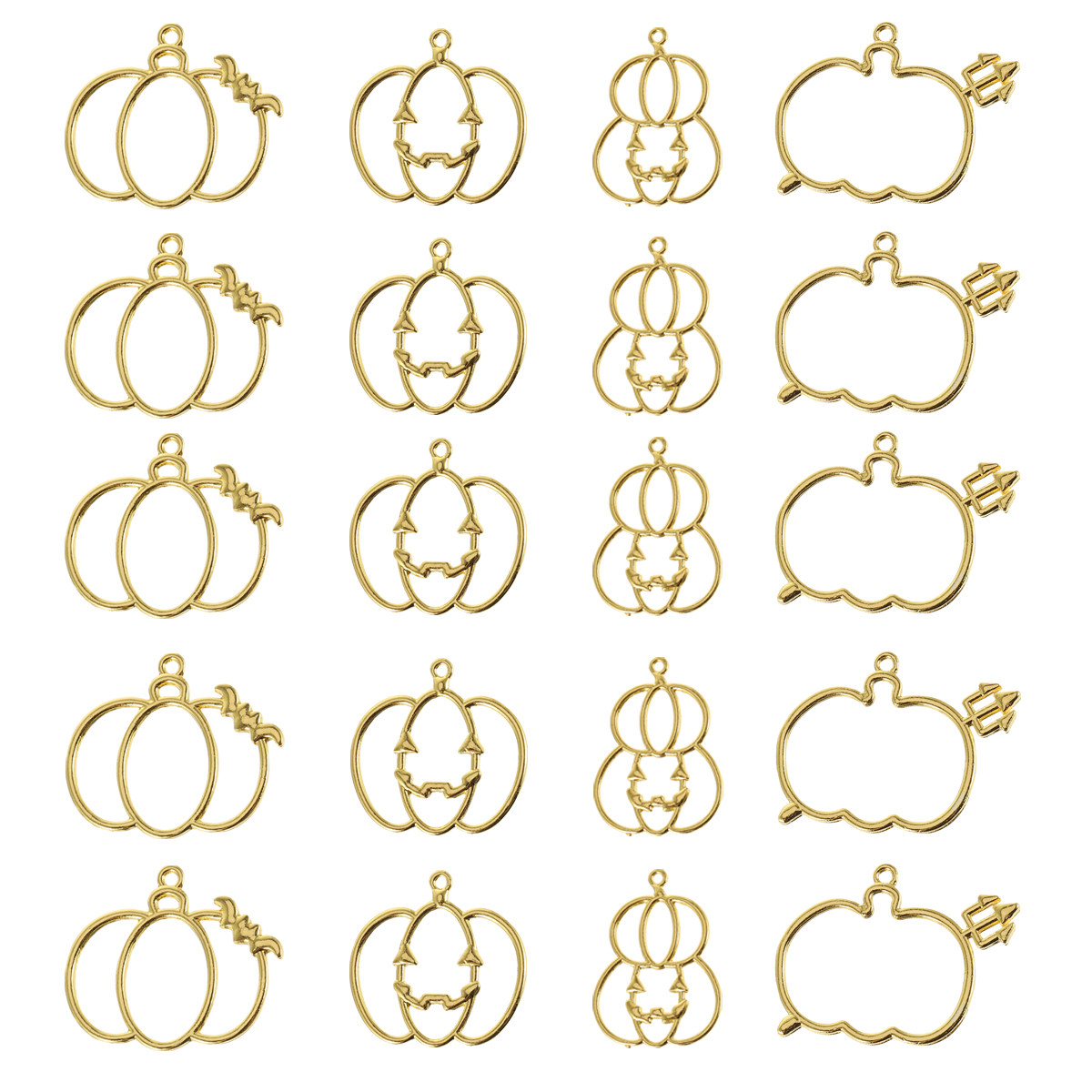 20Pcs DIY Pumpkin Resin Pendan - đánh giá và giá Crafting Resin
