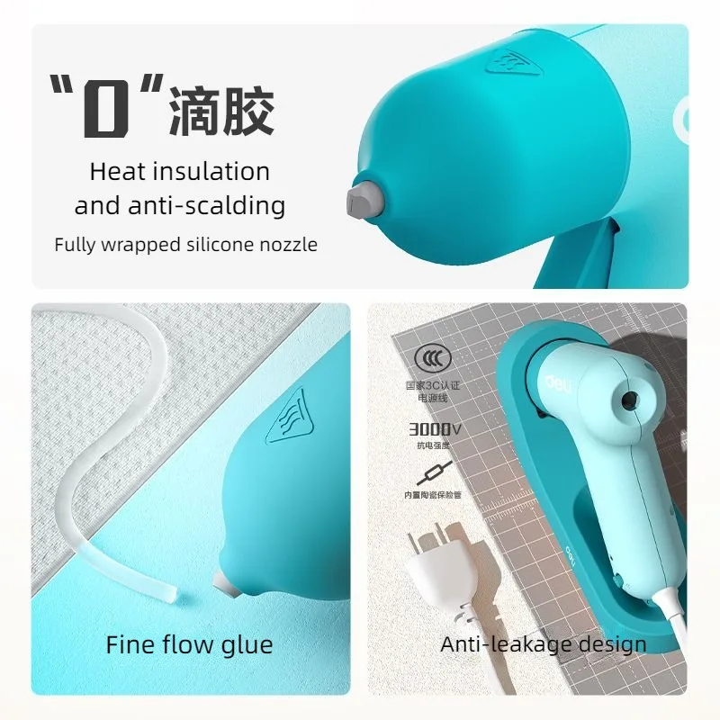 Deli Hot Melt Glue Gun With 7M - đánh giá và giá Heat Gun Small