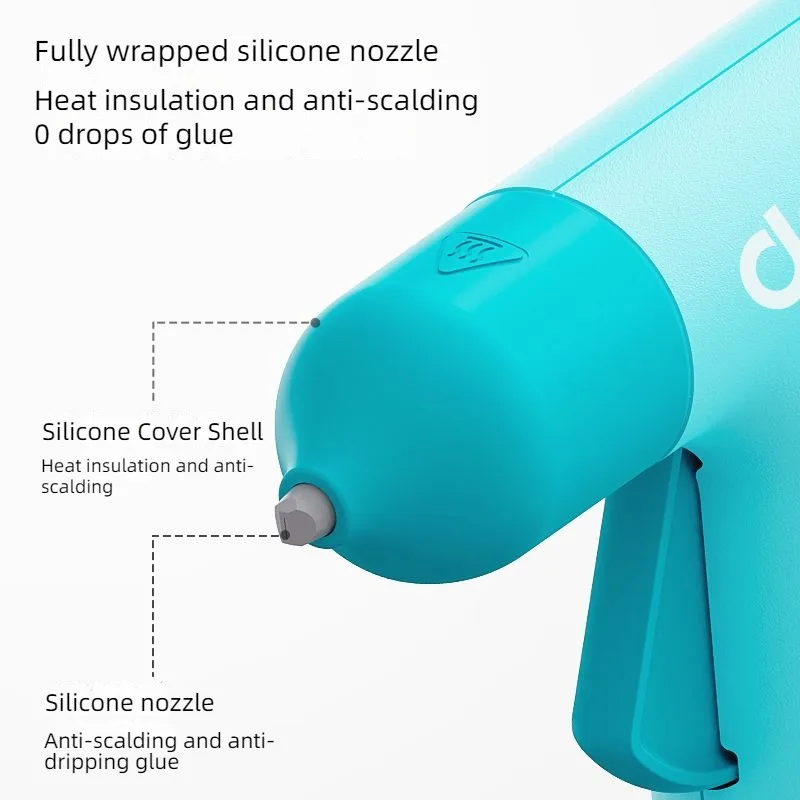 Deli Hot Melt Glue Gun With 7M - đánh giá và giá Heat Gun Small