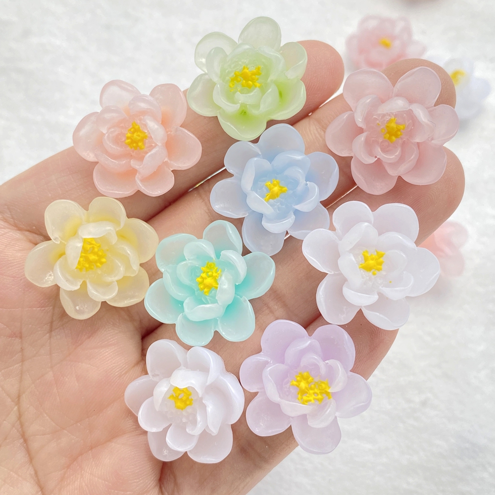 10Pcs New Cute Cartoon Flower  - đánh giá và giá Flower Preservation Resin