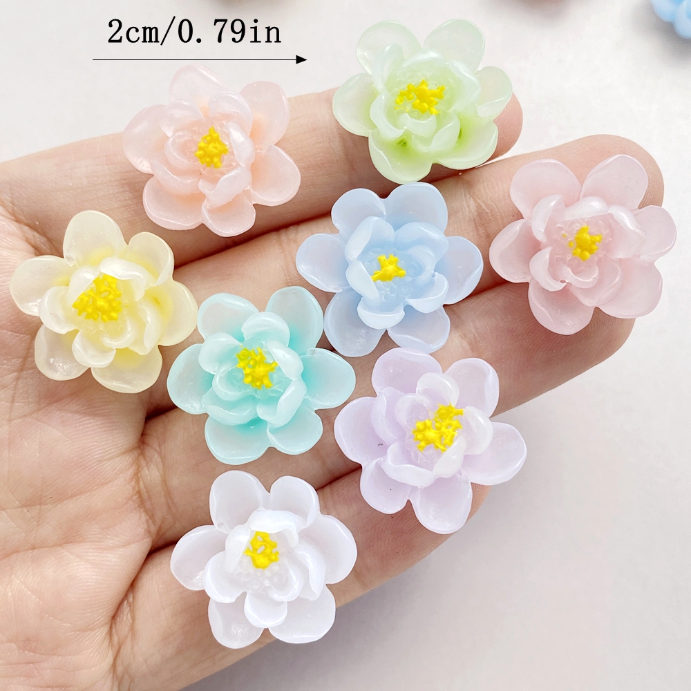 10Pcs New Cute Cartoon Flower  - đánh giá và giá Flower Preservation Resin