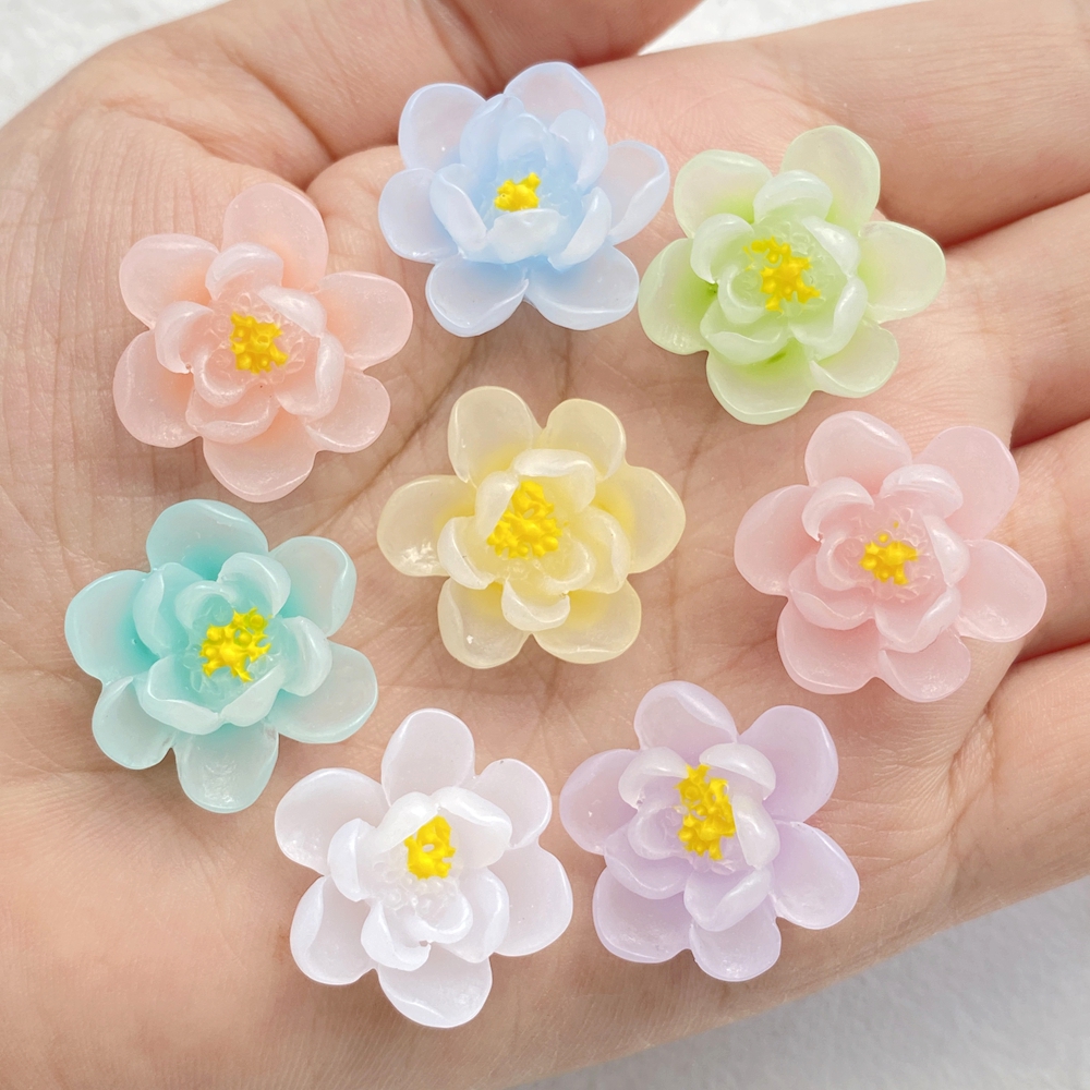 10Pcs New Cute Cartoon Flower  - đánh giá và giá Flower Preservation Resin