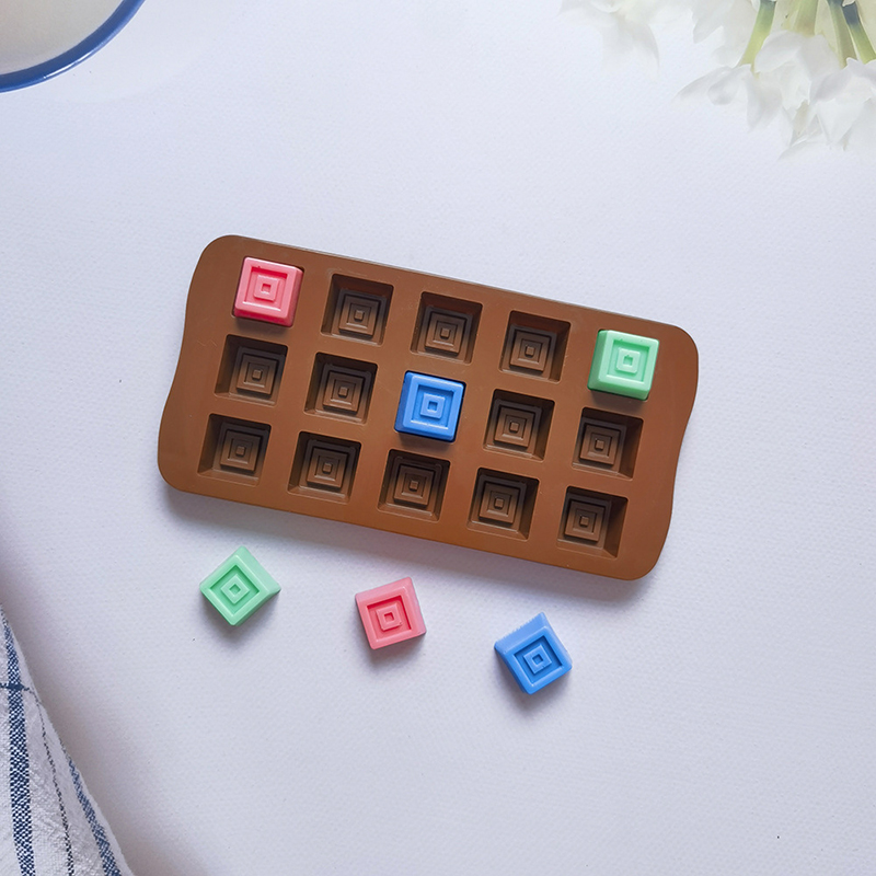 Classical Chocolate Mold Squar - đánh giá và giá Silicone Mold Tray