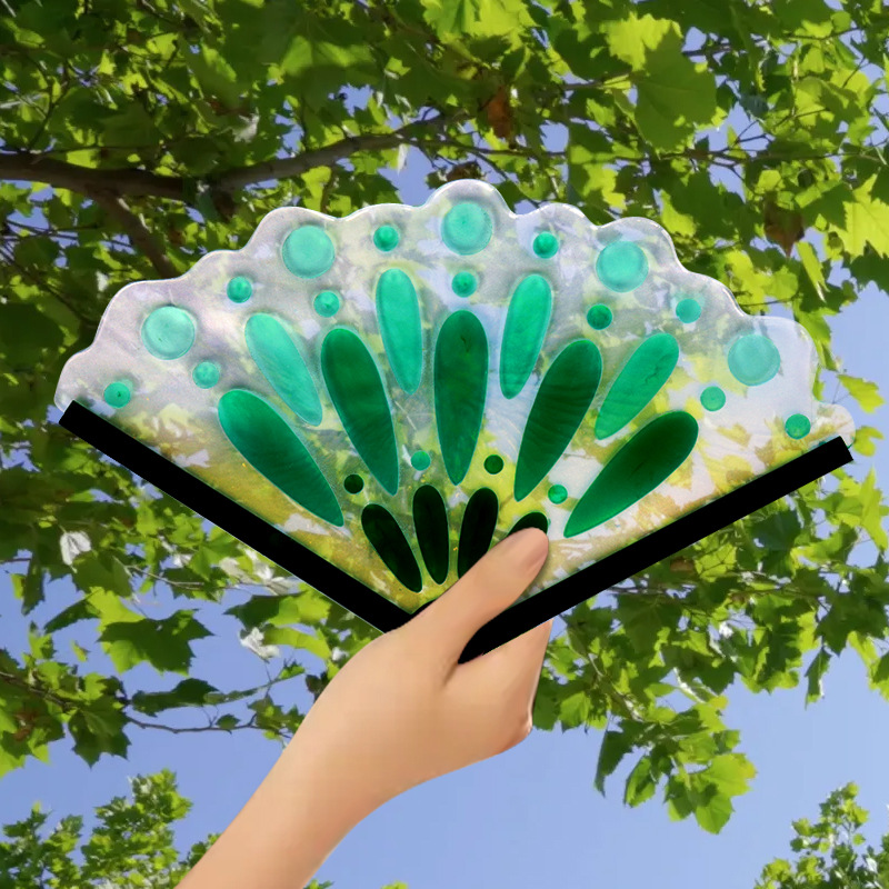 DIY Chinese Folding Fan Silico - đánh giá và giá Resin Ocean Wave Mold