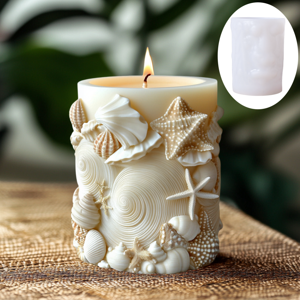 DIY Ocean style relief cylindr - đánh giá và giá Resin Ocean Wave Mold