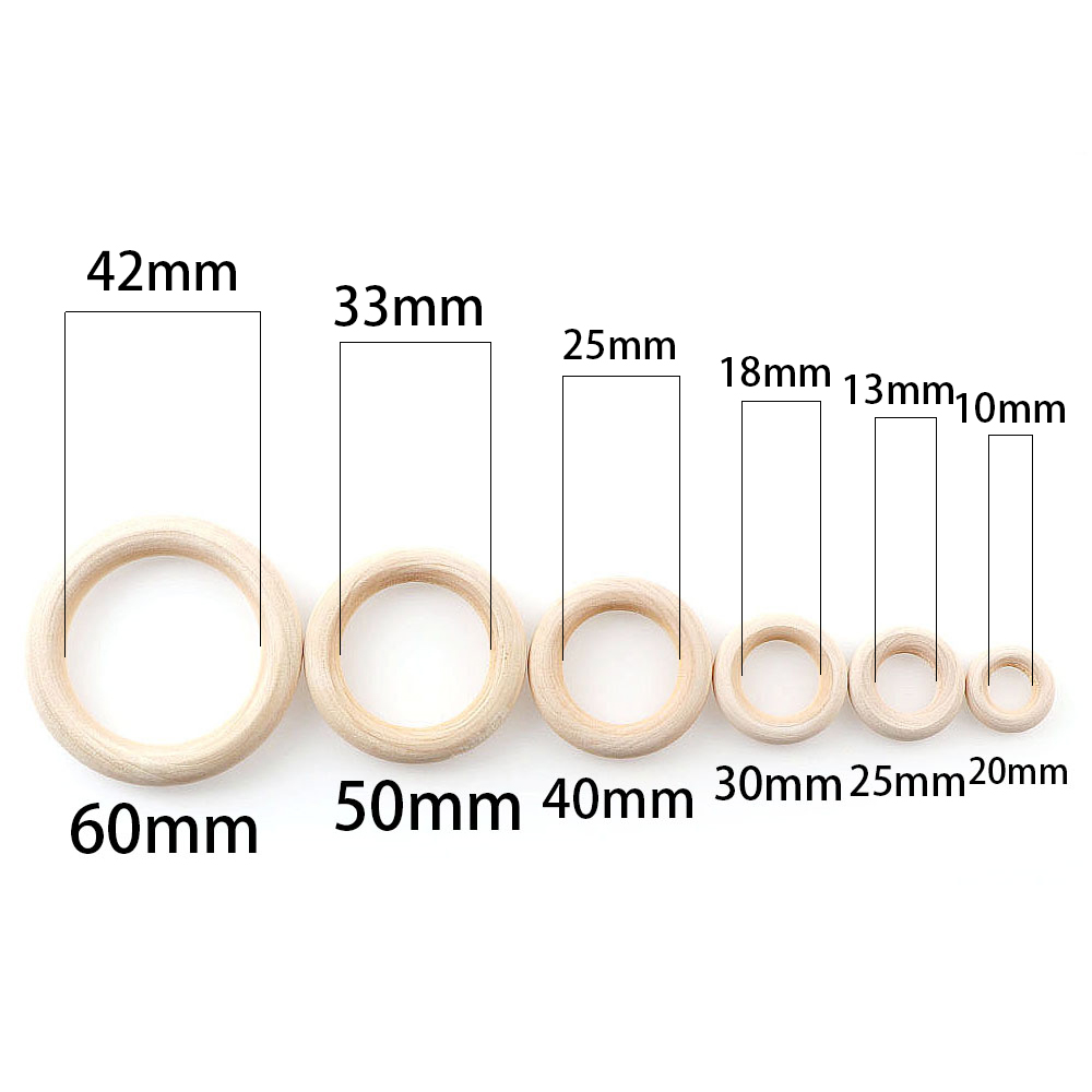 Unfinished Wooden Rings 20-60m - đánh giá và giá Wood Ring Blank
