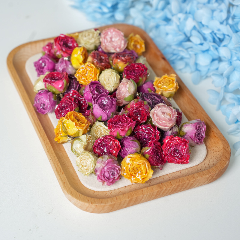 5pcs Drip Glue Roses Dried Flo - đánh giá và giá Dried Flower Bulk