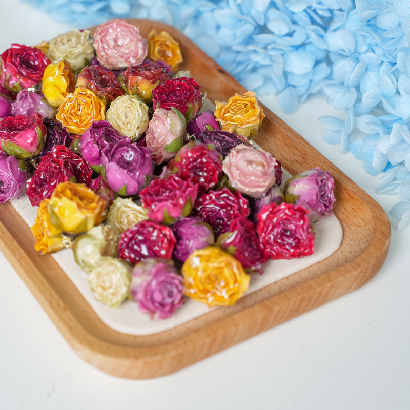 5pcs Drip Glue Roses Dried Flo - đánh giá và giá Dried Flower Bulk