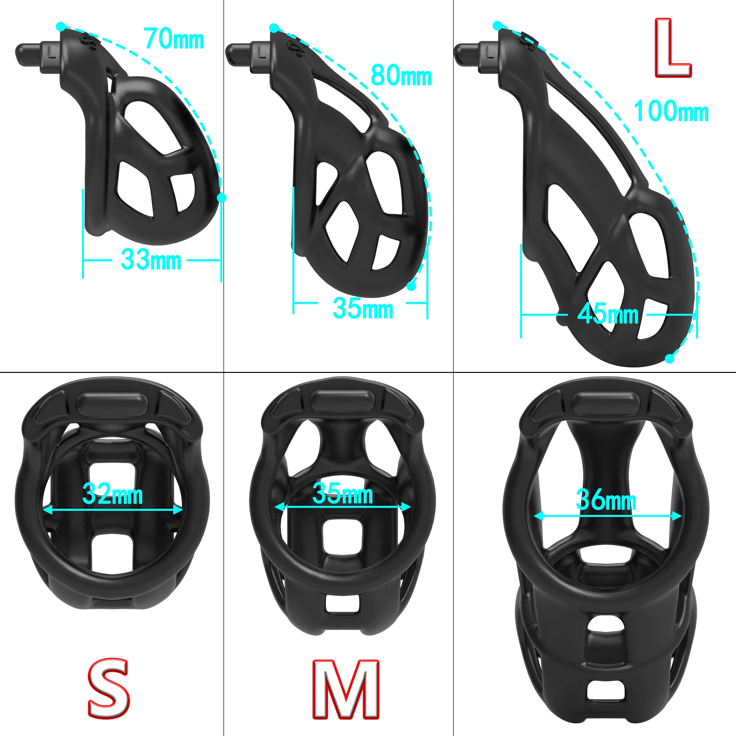 New 2.0 Arc Ring Chastity Cage - đánh giá và giá Crafting Resin