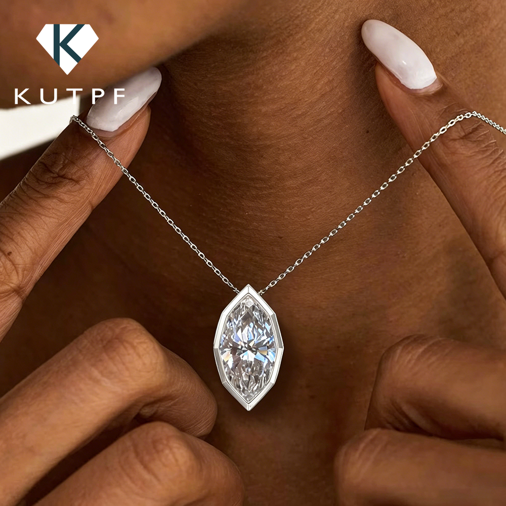 3Carat Bezel Set Marquise Cut  - đánh giá và giá Bezels Set Pendant