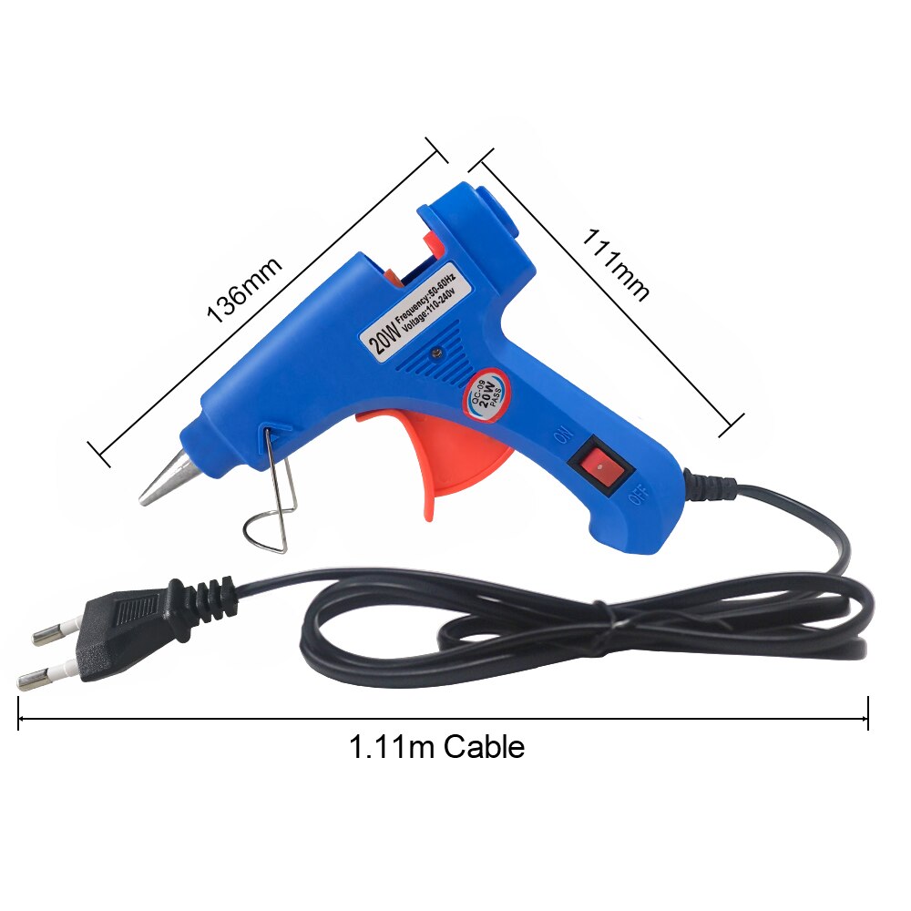 20W Hot Melt Glue Gun Househol - đánh giá và giá Heat Gun Small