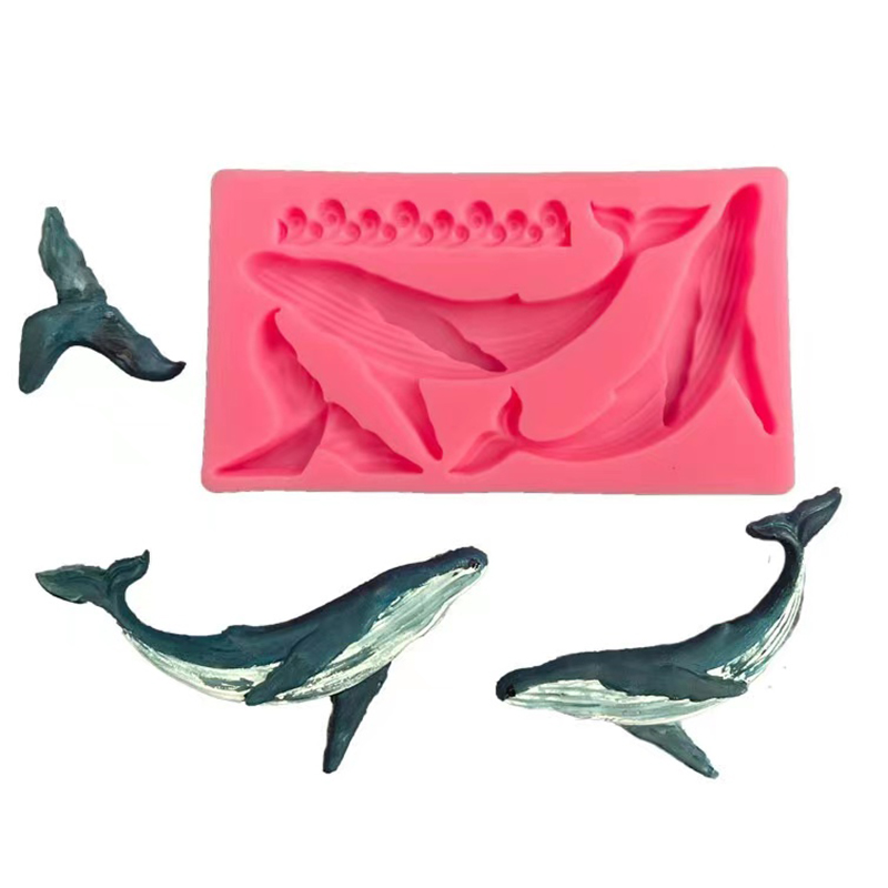 Whale Silicone Mold DIY Whale  - đánh giá và giá Resin Ocean Wave Mold