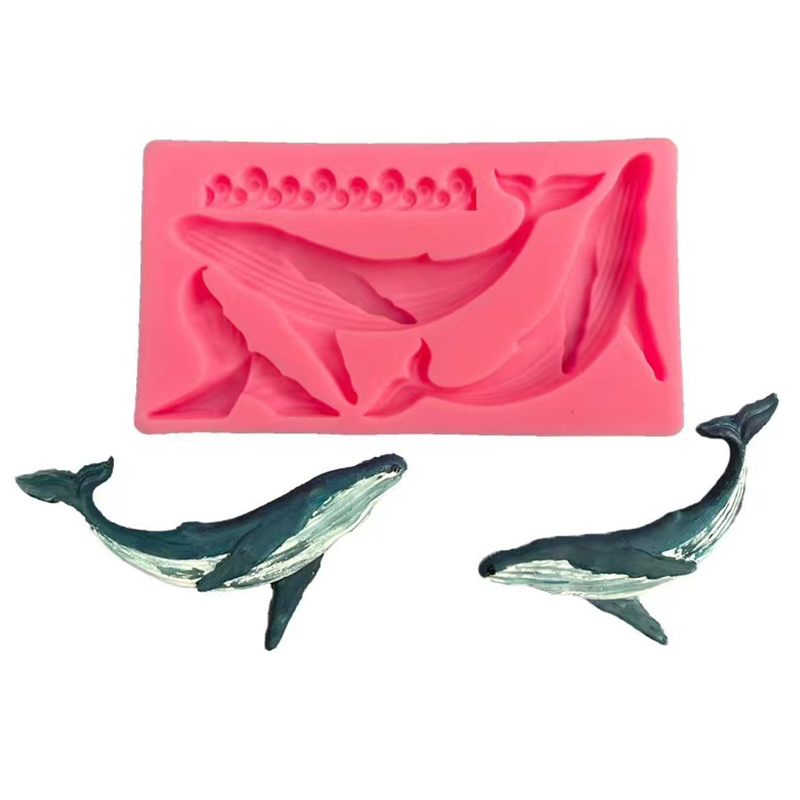 Whale Silicone Mold DIY Whale  - đánh giá và giá Resin Ocean Wave Mold
