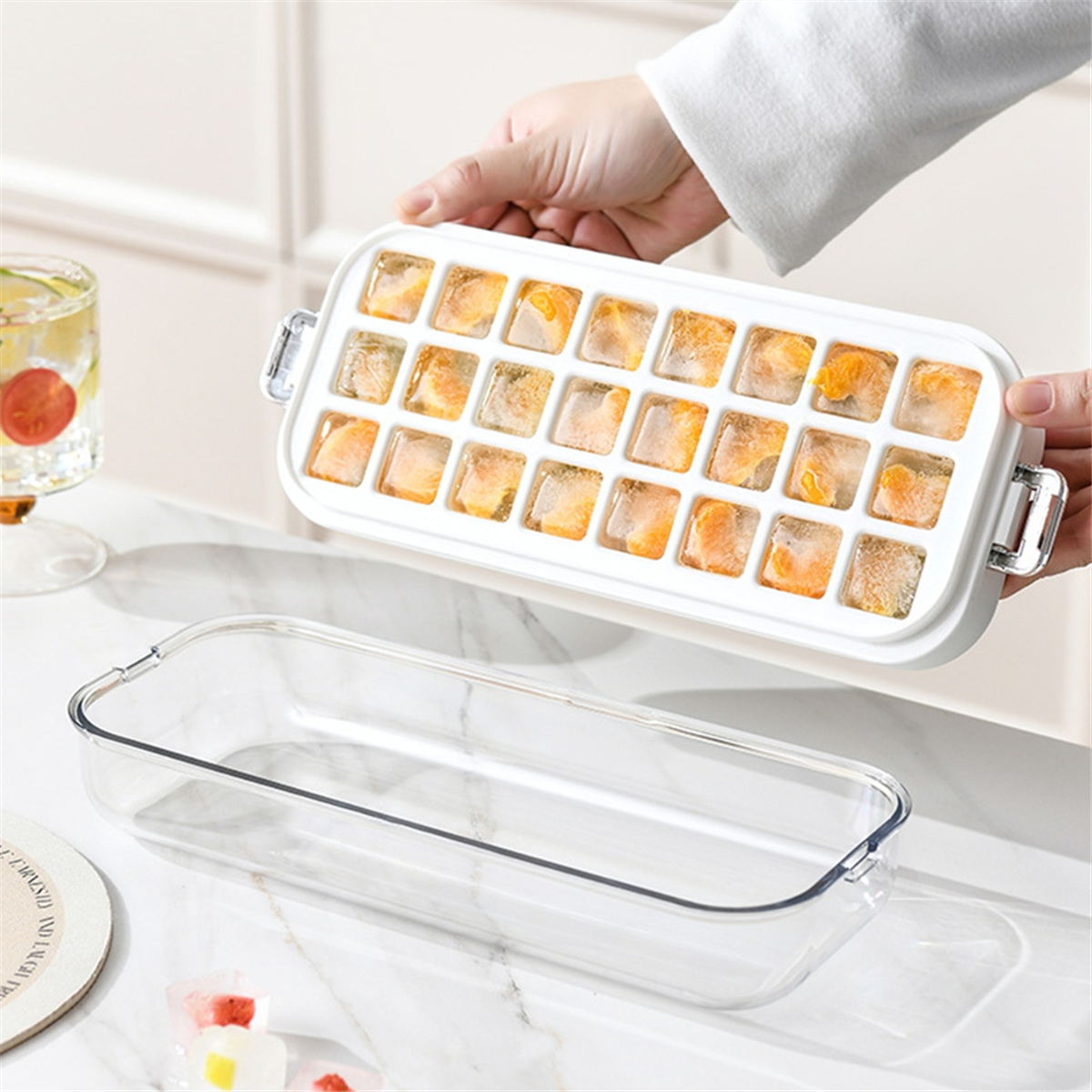 Y31A 24Grid Type Ice Tray Mold - đánh giá và giá Silicone Mold Tray