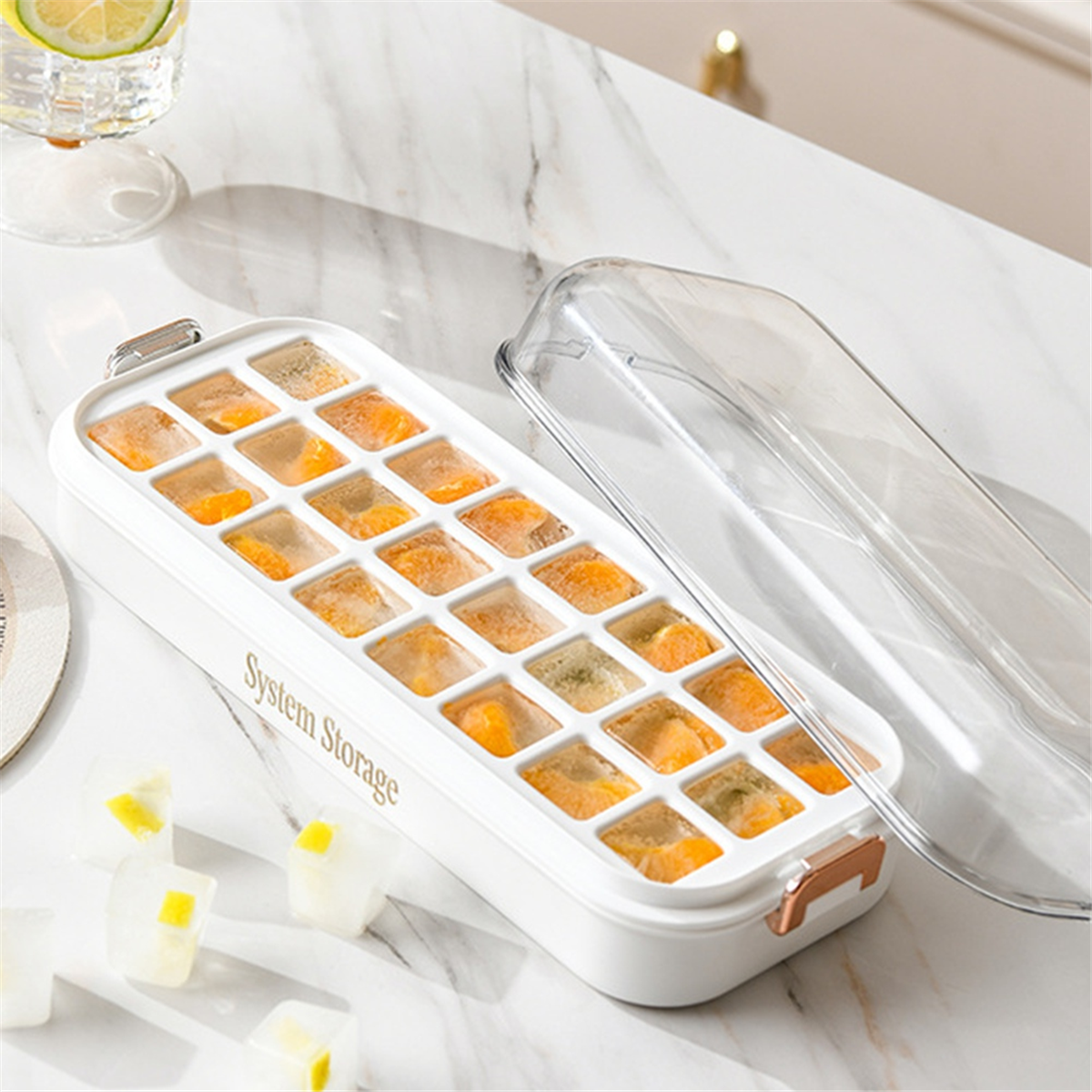 Y31A 24Grid Type Ice Tray Mold - đánh giá và giá Silicone Mold Tray
