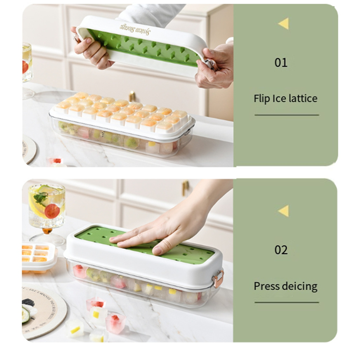 Y31A 24Grid Type Ice Tray Mold - đánh giá và giá Silicone Mold Tray