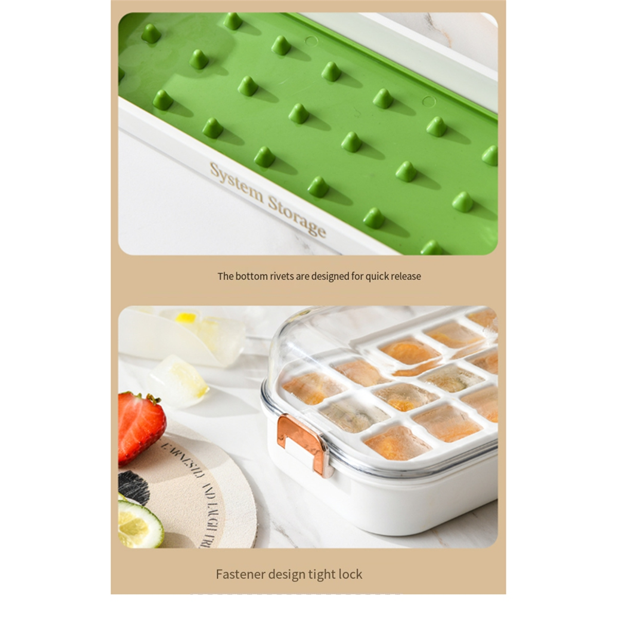 Y31A 24Grid Type Ice Tray Mold - đánh giá và giá Silicone Mold Tray