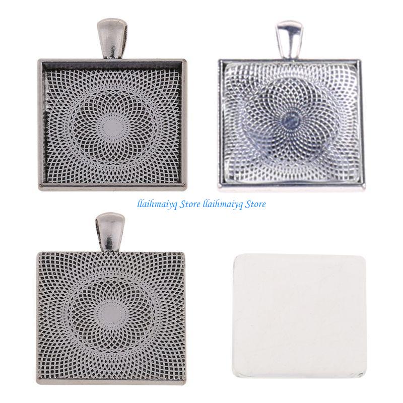 573B 60Pcs Round Pendant Blank - đánh giá và giá Bezels Set Pendant