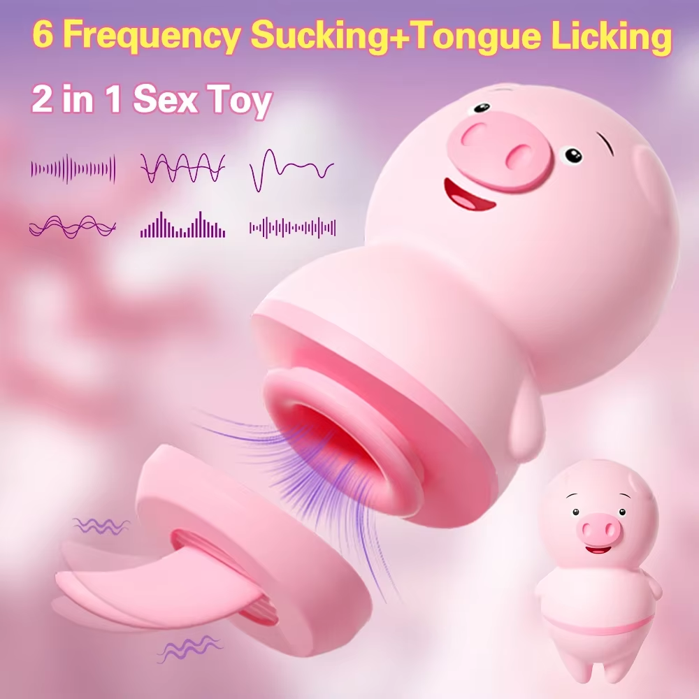 Mini Pig Licking Tongue Vibrat - đánh giá và giá Vacuum Chamber Small