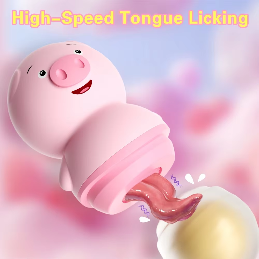 Mini Pig Licking Tongue Vibrat - đánh giá và giá Vacuum Chamber Small