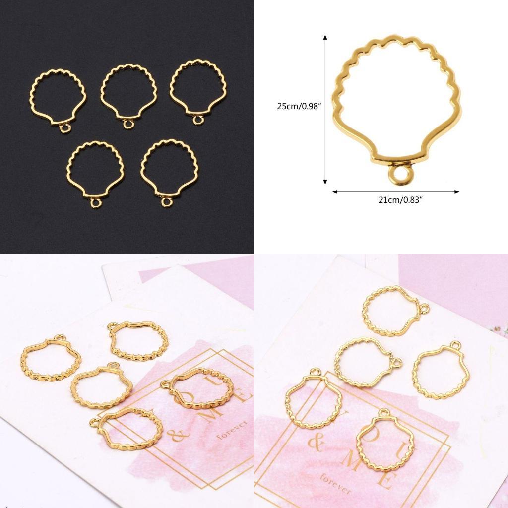   5Pcs Blank Frame Pendant for - đánh giá và giá Bezels Set Pendant