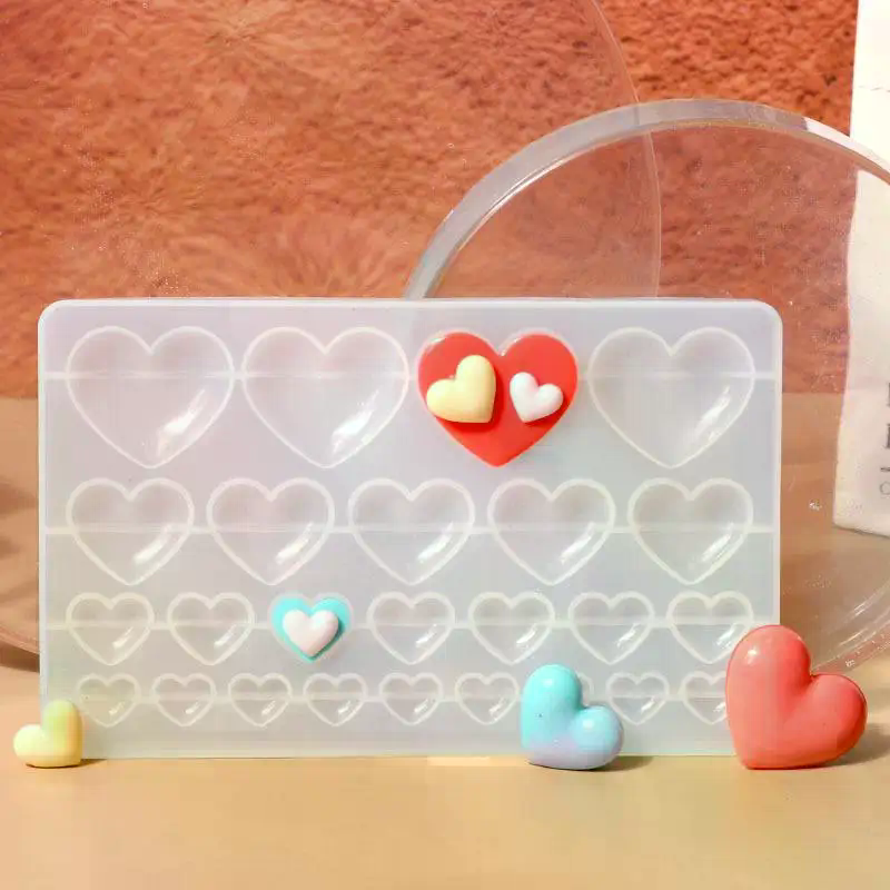 Silicone Mold Heart Shape Pend - đánh giá và giá Resin Craft Workshop
