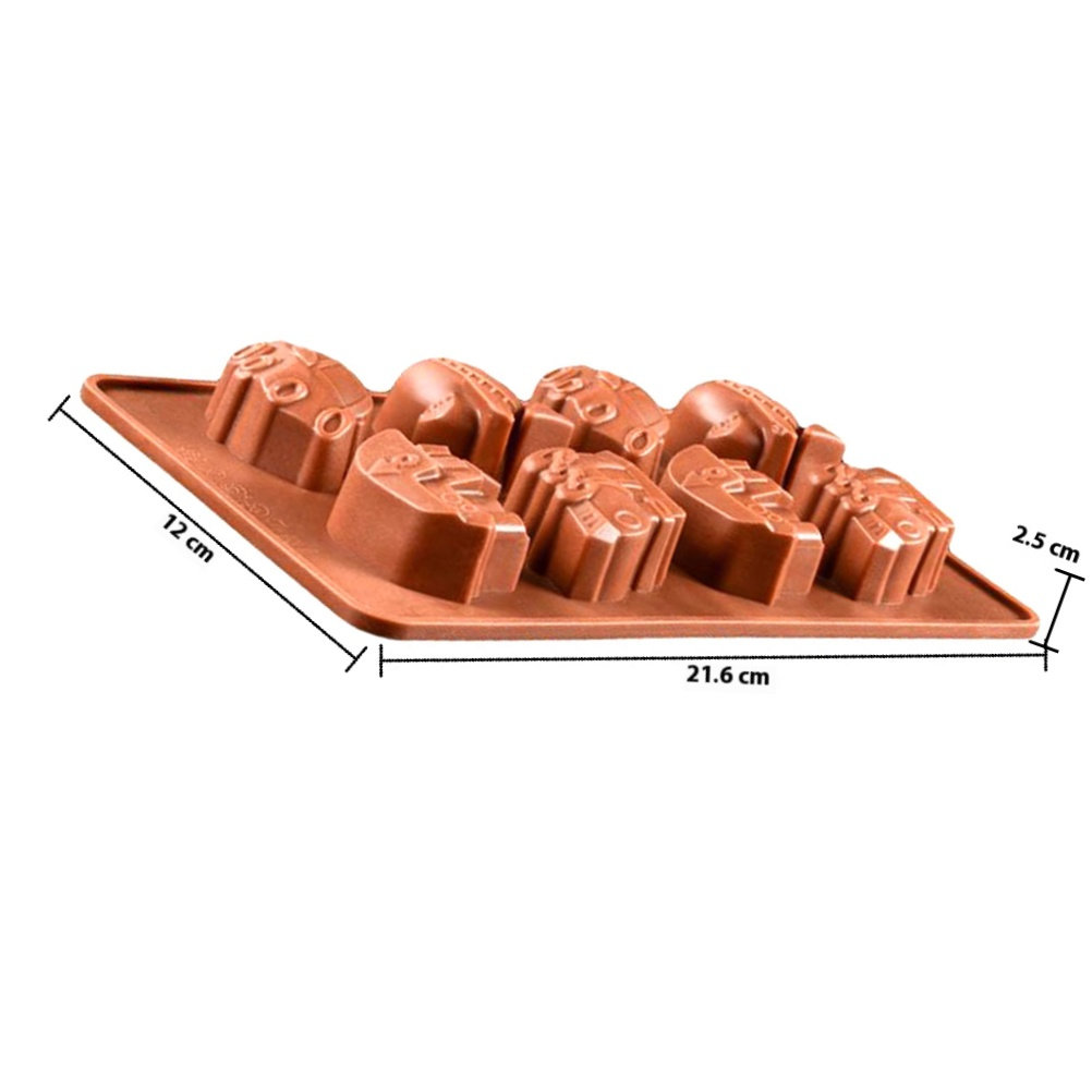 8 Cavity Chocolate Silicone Mo - đánh giá và giá Silicone Mold Tray