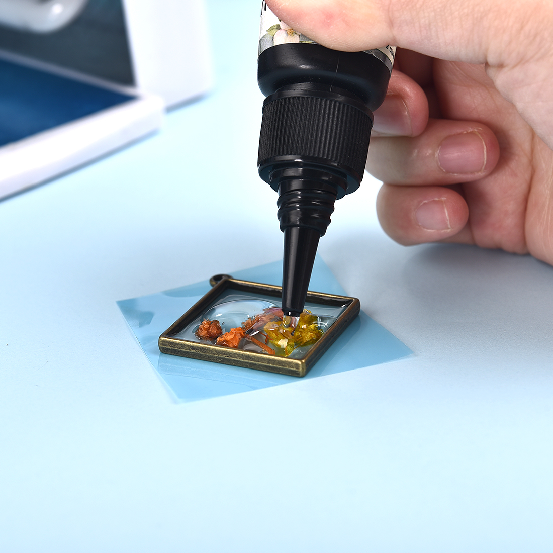 10-500g UV Epoxy Resin Glue UV - đánh giá và giá Resin Pigment Set