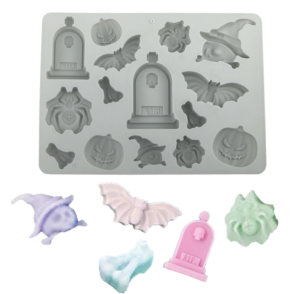 Halloween Element Tombstone Sp - đánh giá và giá Silicone Mold Tray