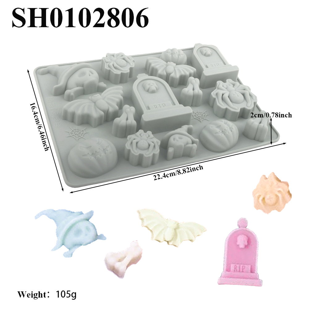 Halloween Element Tombstone Sp - đánh giá và giá Silicone Mold Tray