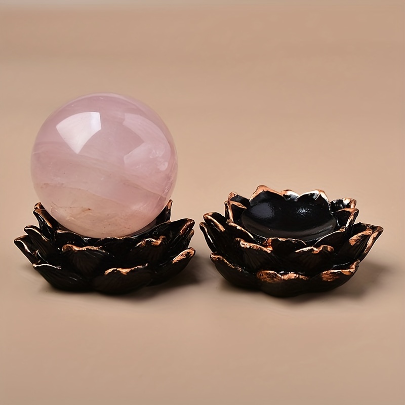 1pc Lotus Flower Crystal Ball  - đánh giá và giá Flower Preservation Resin