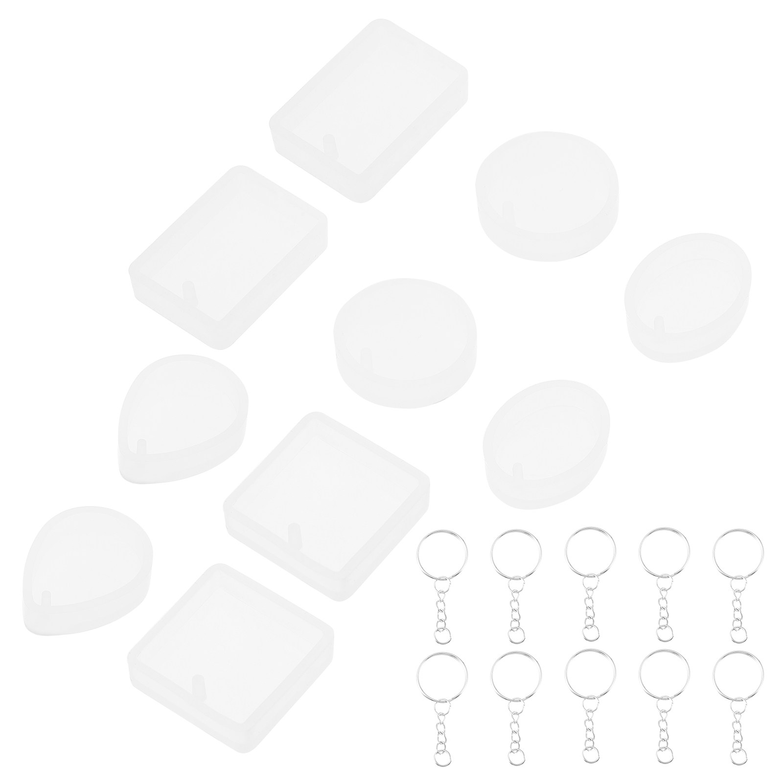 10pcs Pendant Mold Set Silicon - đánh giá và giá Crafting Resin