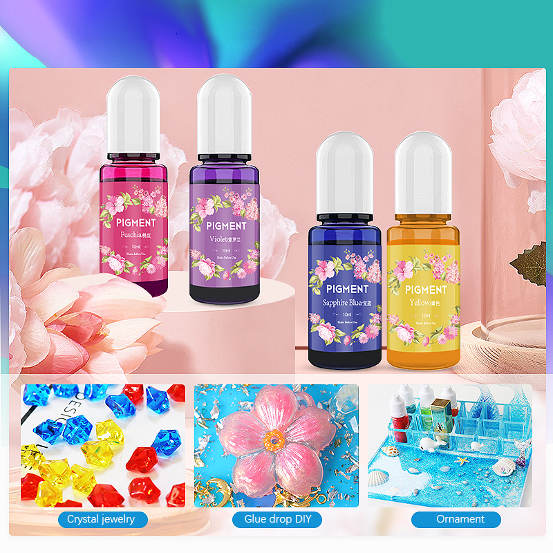 A Set Ink Alcohol Resin Pigmen - đánh giá và giá Resin Dye Alcohol